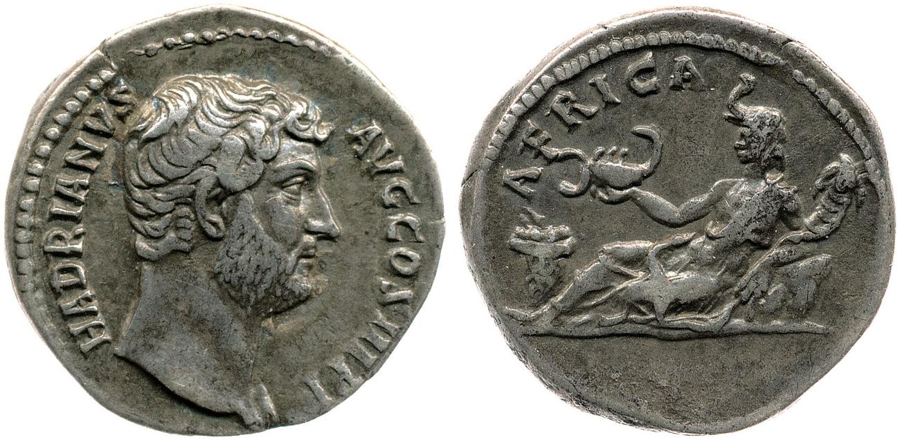 RIC II, Part 3 (second edition) Hadrian 1495, аверс, bm