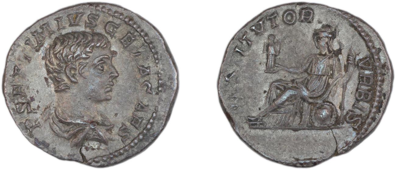 RIC IV Geta 52, аверс, bm