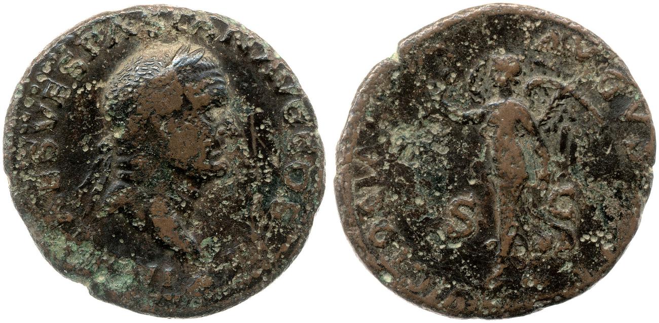 аверс RIC II, Part 1 (second edition) Vespasian 1176