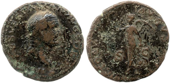 реверс RIC II, Part 1 (second edition) Vespasian 1176