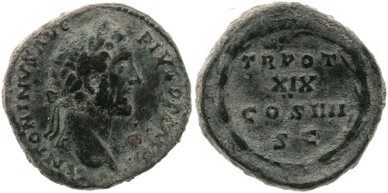 RIC III Antoninus Pius 947, аверс, bm