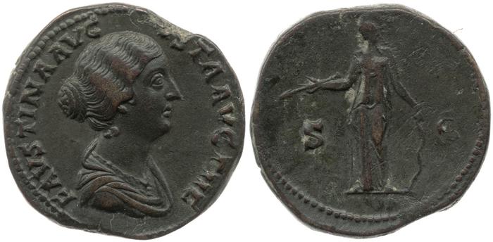 реверс RIC III Antoninus Pius 1383a