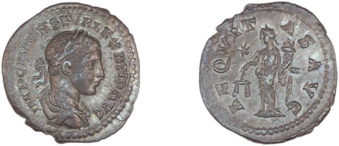 RIC IV Severus Alexander 274, реверс, bm