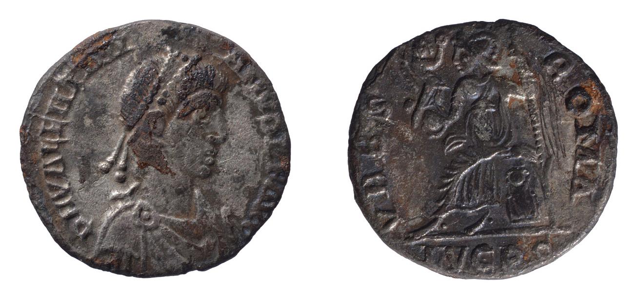 RIC IX Lugdunum 43A, аверс, bm