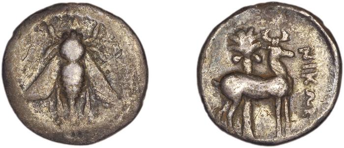Ephesus Kinns and Holt 2023 Period V, AR XIX, реверс, bm