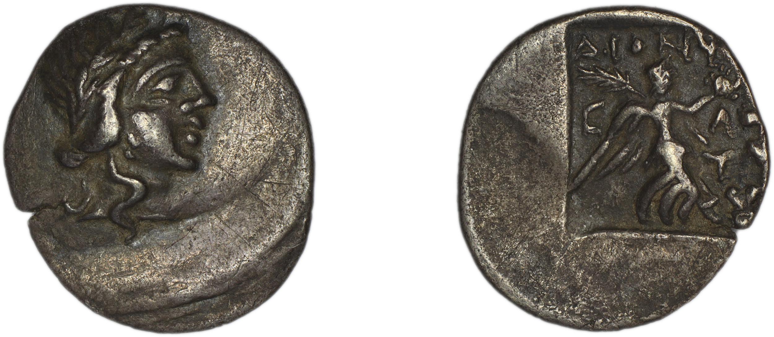 Stratoniceia Meadows 2002 Group 3 drachm, аверс, bm