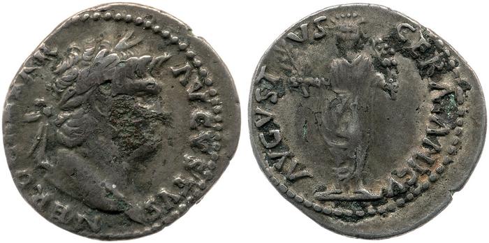 RIC I (second edition) Nero 47, реверс, bm