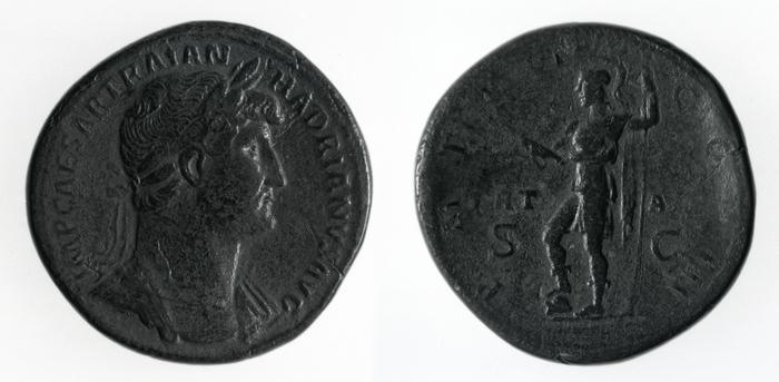 RIC II, Part 3 (second edition) Hadrian 652, реверс, bm