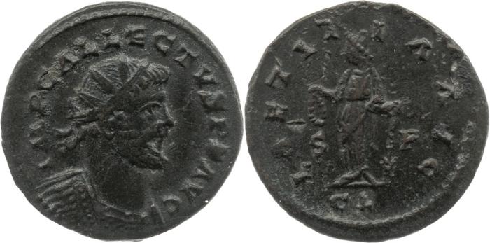 RIC V Allectus 79, реверс, bm