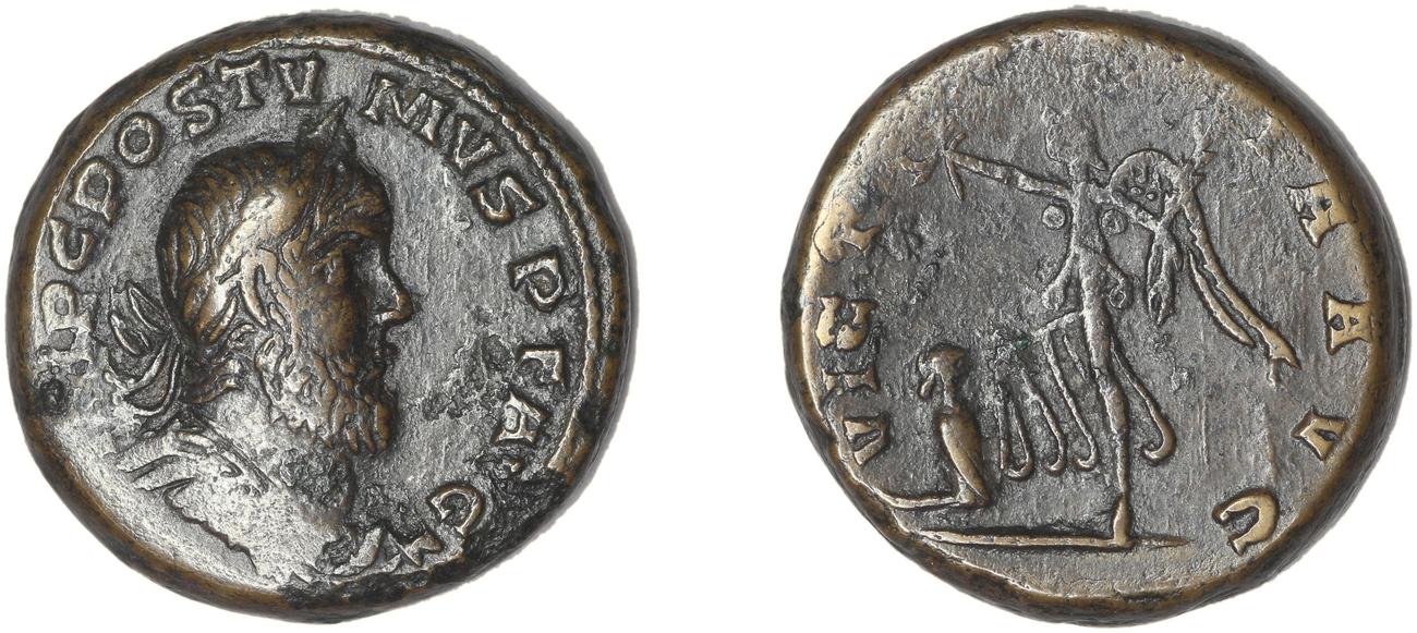 RIC V Postumus 170, аверс, bm