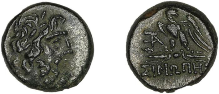 Sinope Waddington 1925 60, реверс, bm