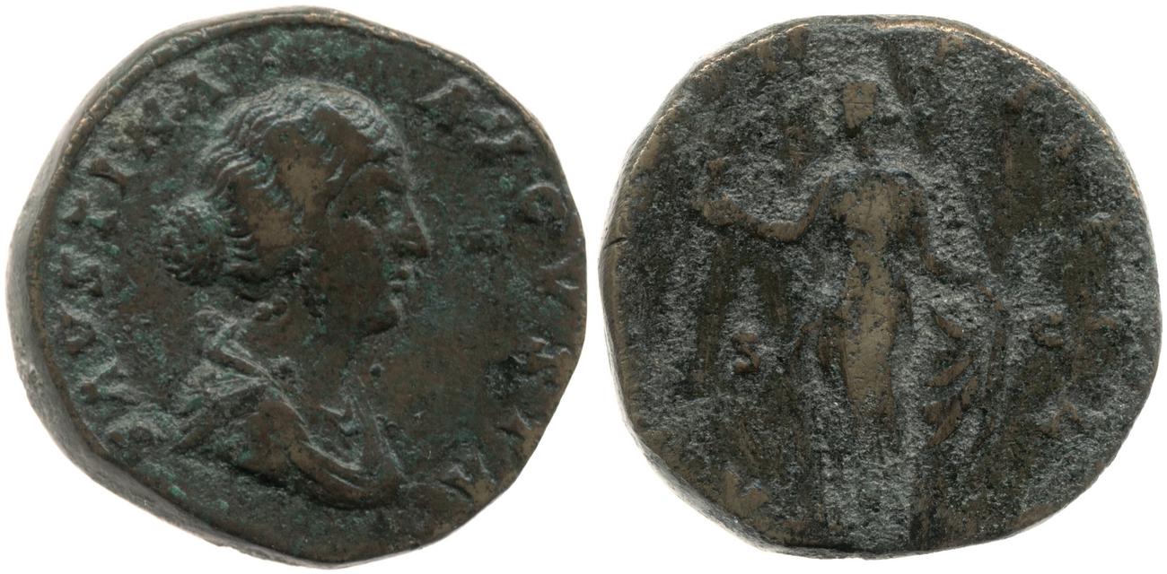 RIC III Antoninus Pius 1371, аверс, bm