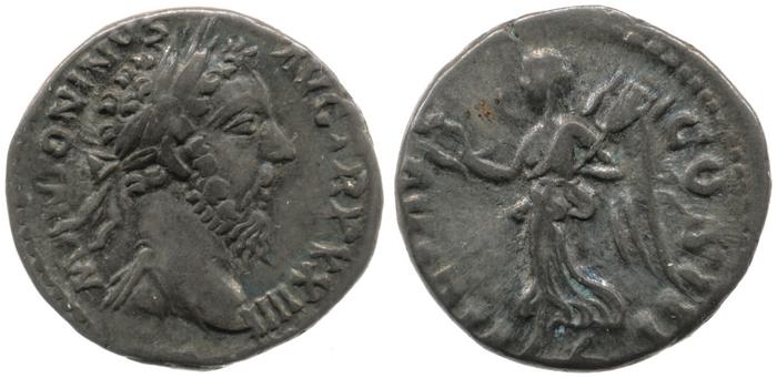 RIC III Marcus Aurelius 210, реверс, bm