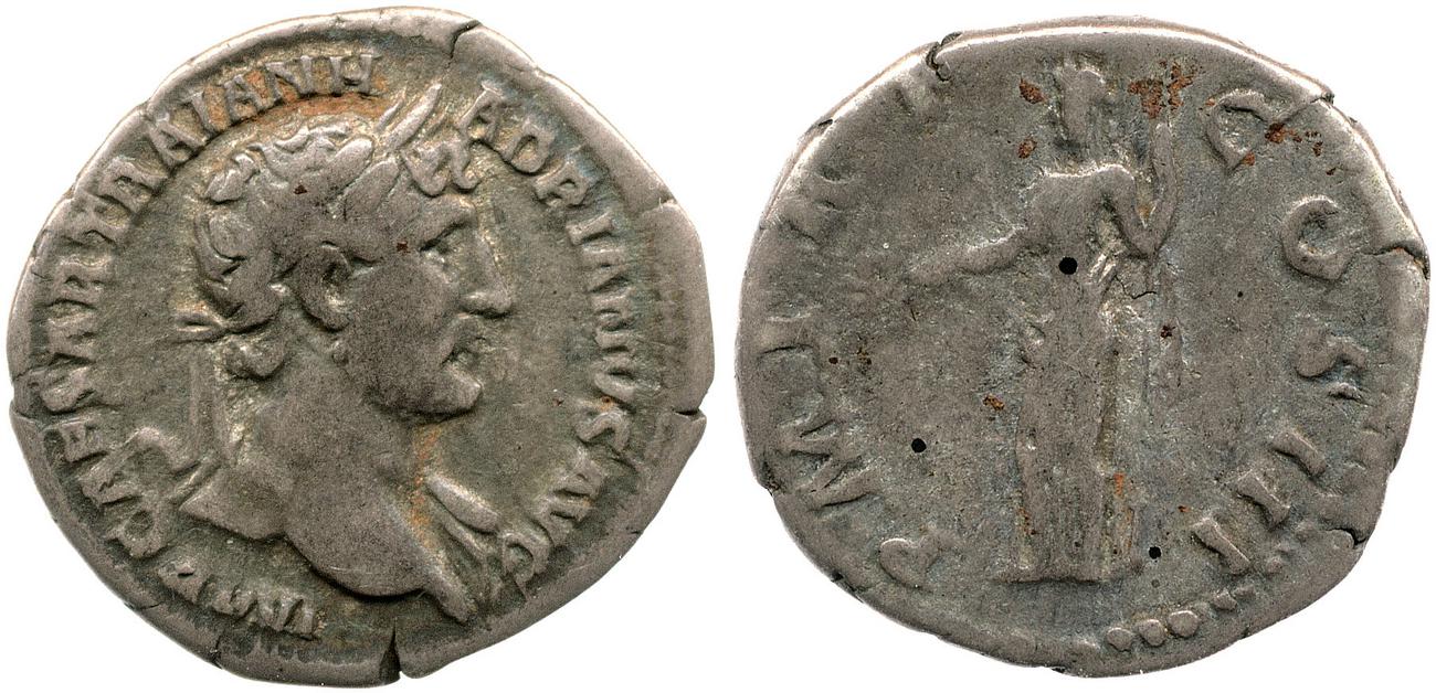 RIC II, Part 3 (second edition) Hadrian 223, аверс, bm