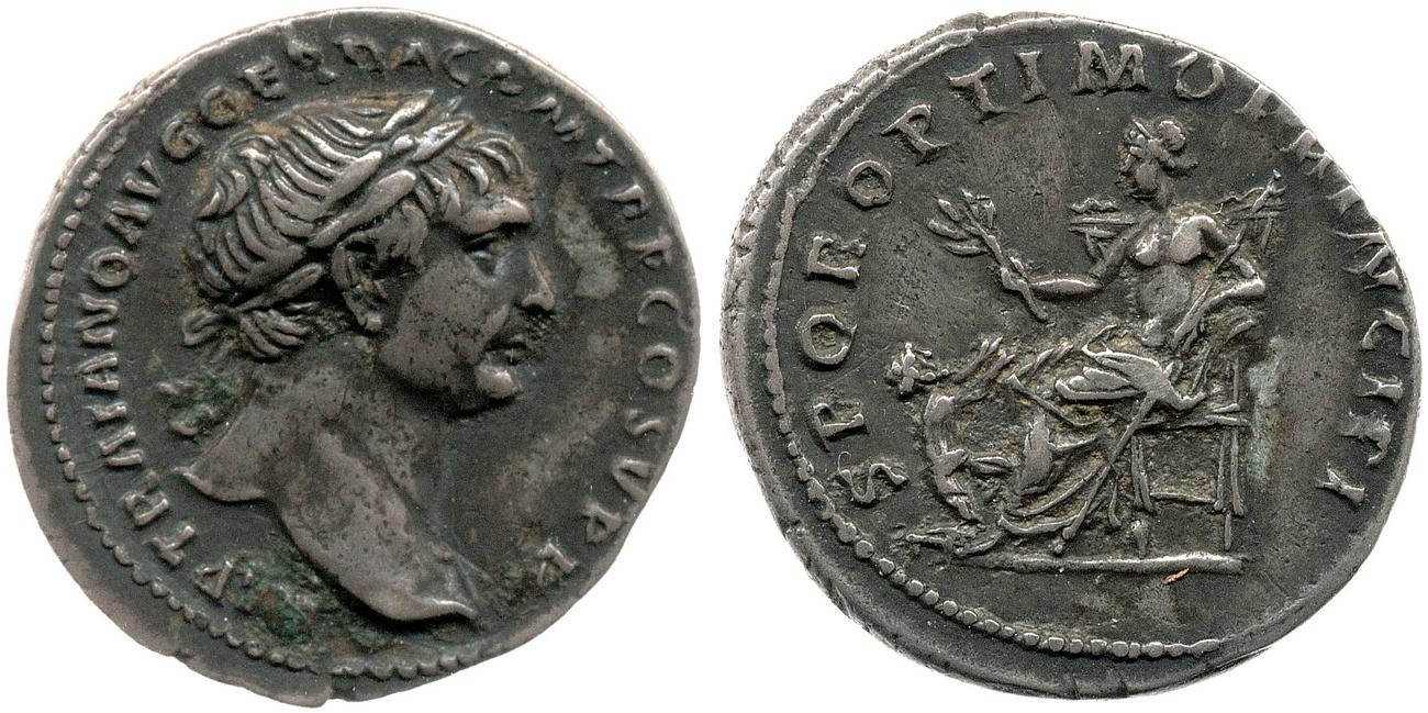 аверс RIC II Trajan 188