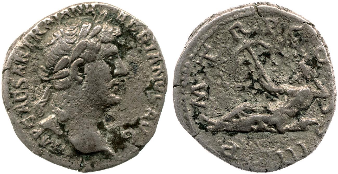 RIC II, Part 3 (second edition) Hadrian 520, аверс, bm