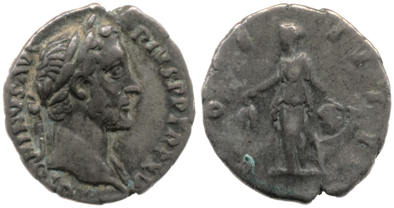 RIC III Antoninus Pius 204, аверс, bm