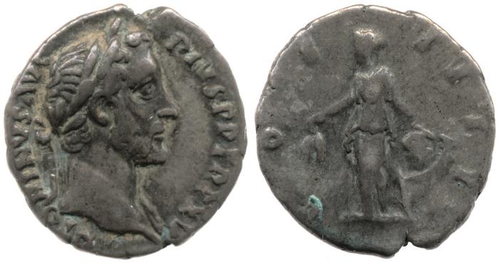 RIC III Antoninus Pius 204, реверс, bm