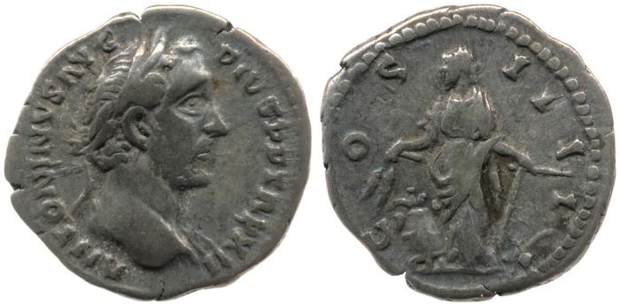 реверс RIC III Antoninus Pius 175