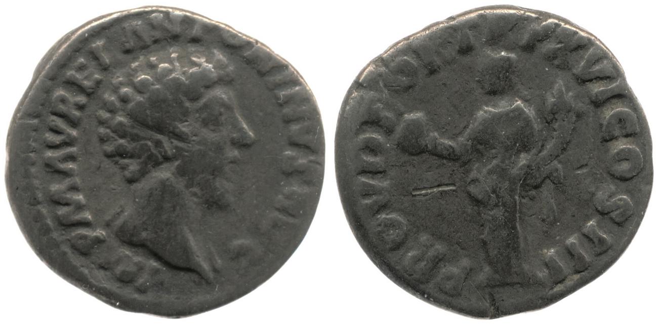 RIC III Marcus Aurelius 50, аверс, bm