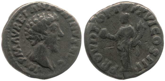 RIC III Marcus Aurelius 50, реверс, bm