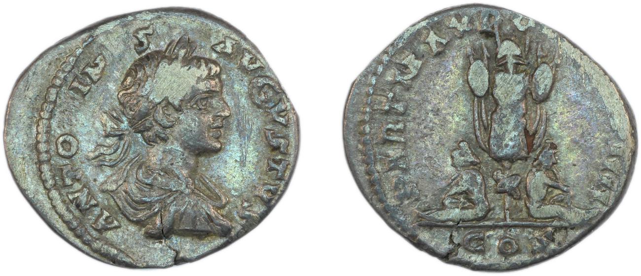 RIC IV Caracalla 346, аверс, bm
