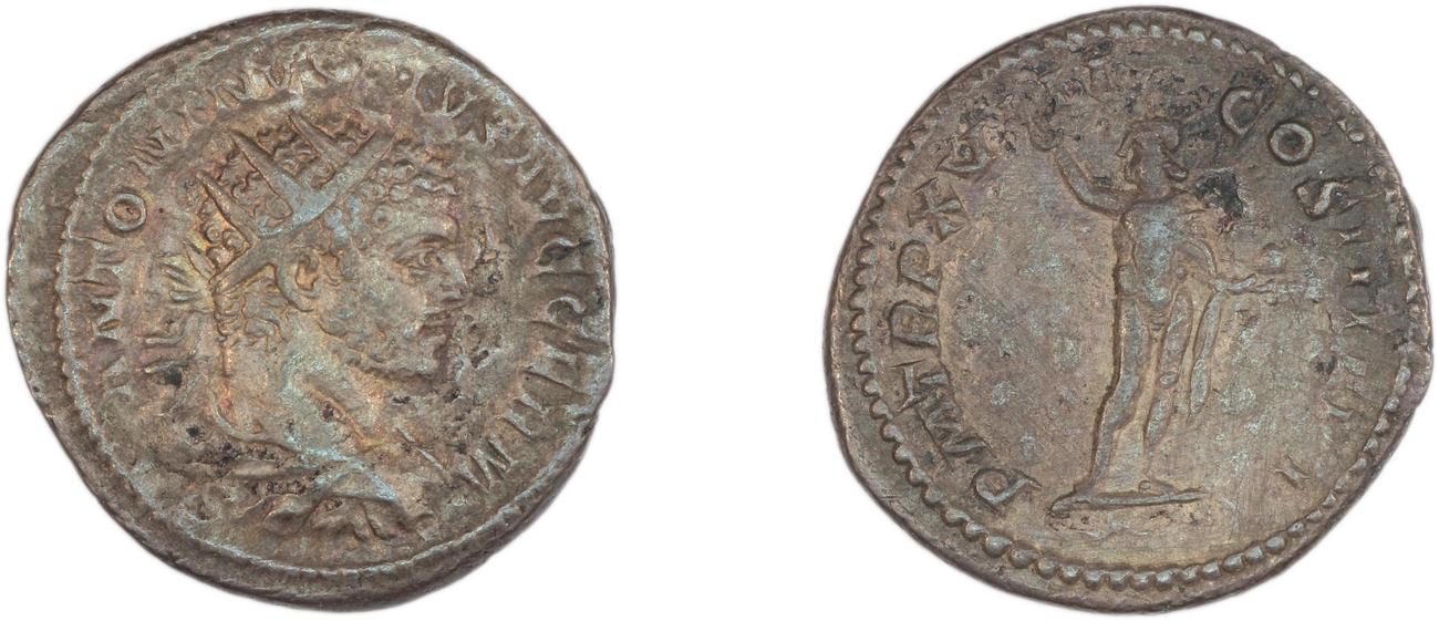 RIC IV Caracalla 264C, аверс, bm