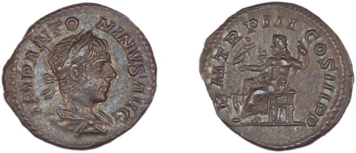 RIC IV Elagabalus 27, реверс, bm