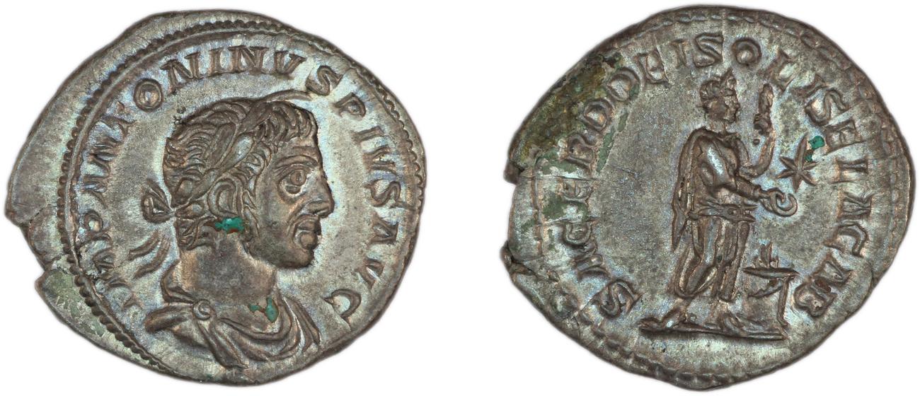 RIC IV Elagabalus 131, аверс, bm