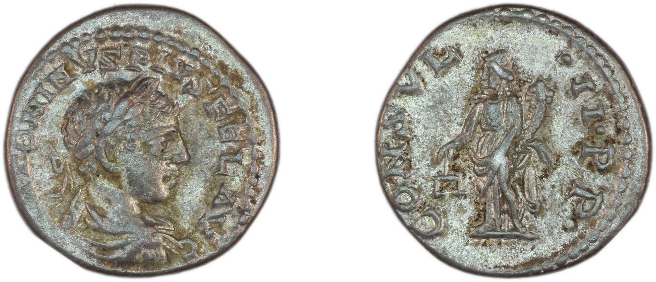 аверс RIC IV Elagabalus 167