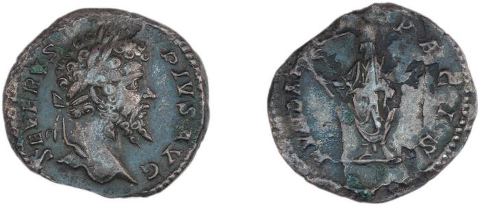 RIC IV Septimius Severus 265, реверс, bm