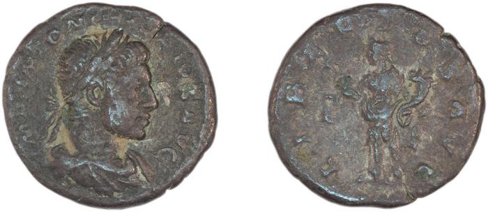 RIC IV Elagabalus 111, реверс, bm
