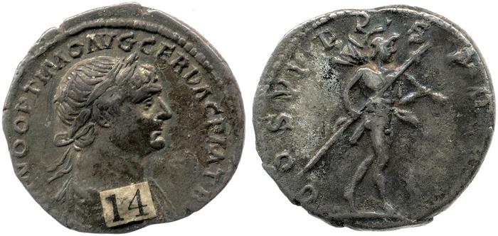 RIC II Trajan 299, реверс, bm