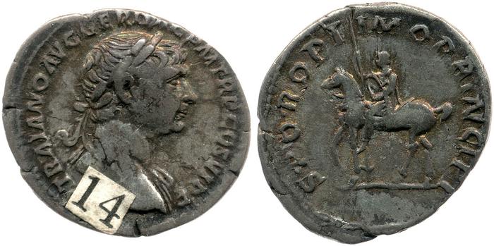 RIC II Trajan 291, реверс, bm