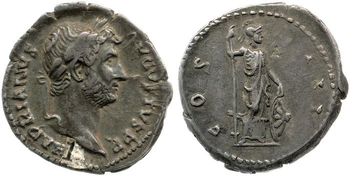 RIC II, Part 3 (second edition) Hadrian 943, реверс, bm