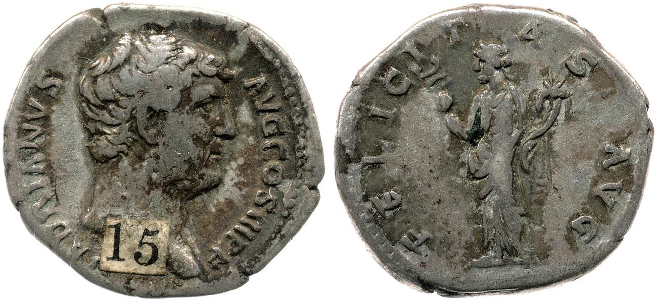 RIC II, Part 3 (second edition) Hadrian 2009, аверс, bm