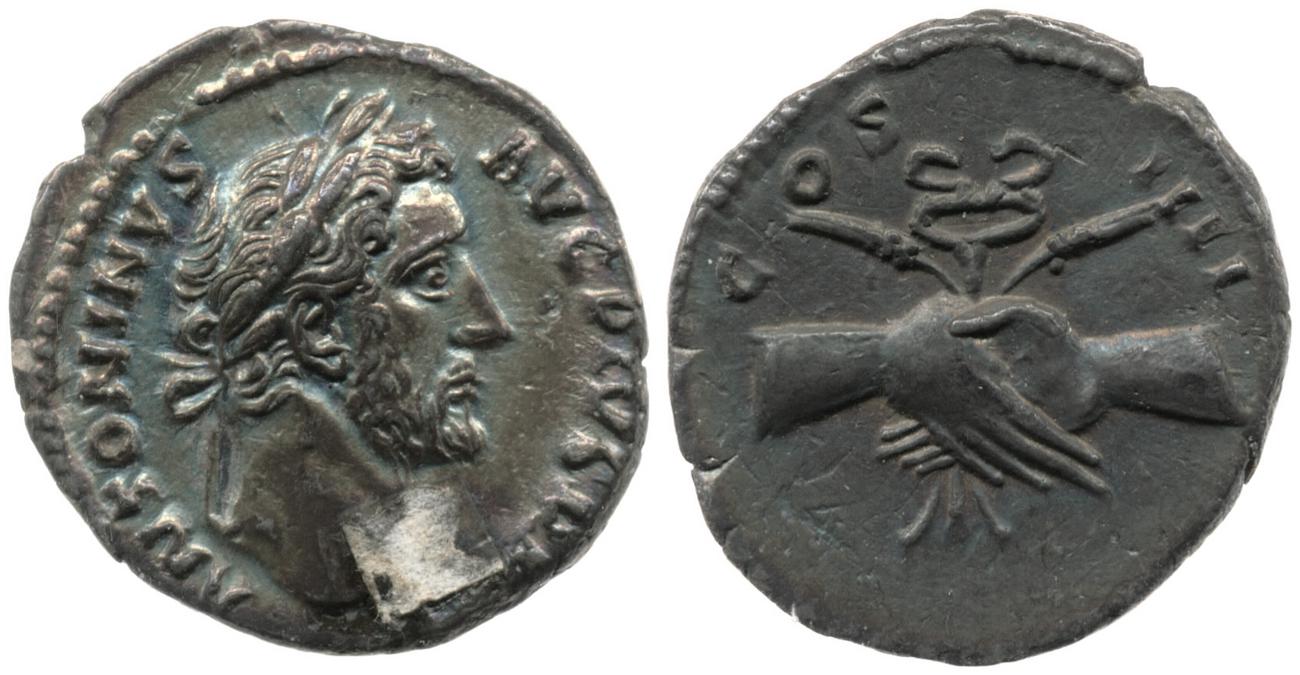 RIC III Antoninus Pius 136, аверс, bm
