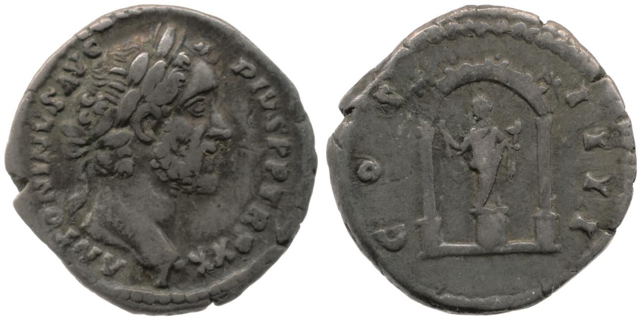 RIC III Antoninus Pius 269, аверс, bm
