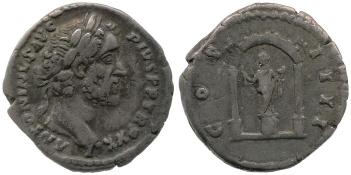 RIC III Antoninus Pius 269, реверс, bm