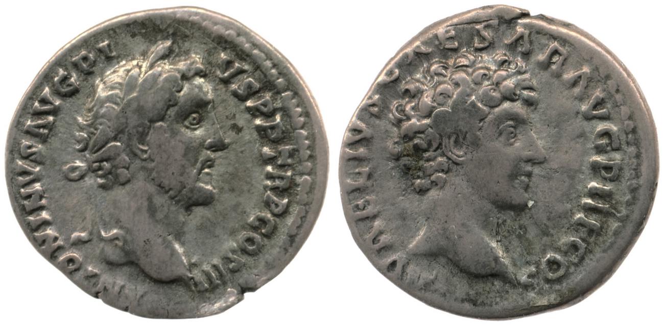 RIC III Antoninus Pius 417A, аверс, bm