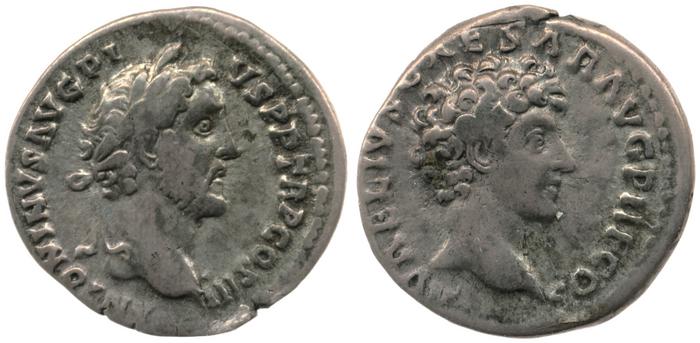 RIC III Antoninus Pius 417A, реверс, bm