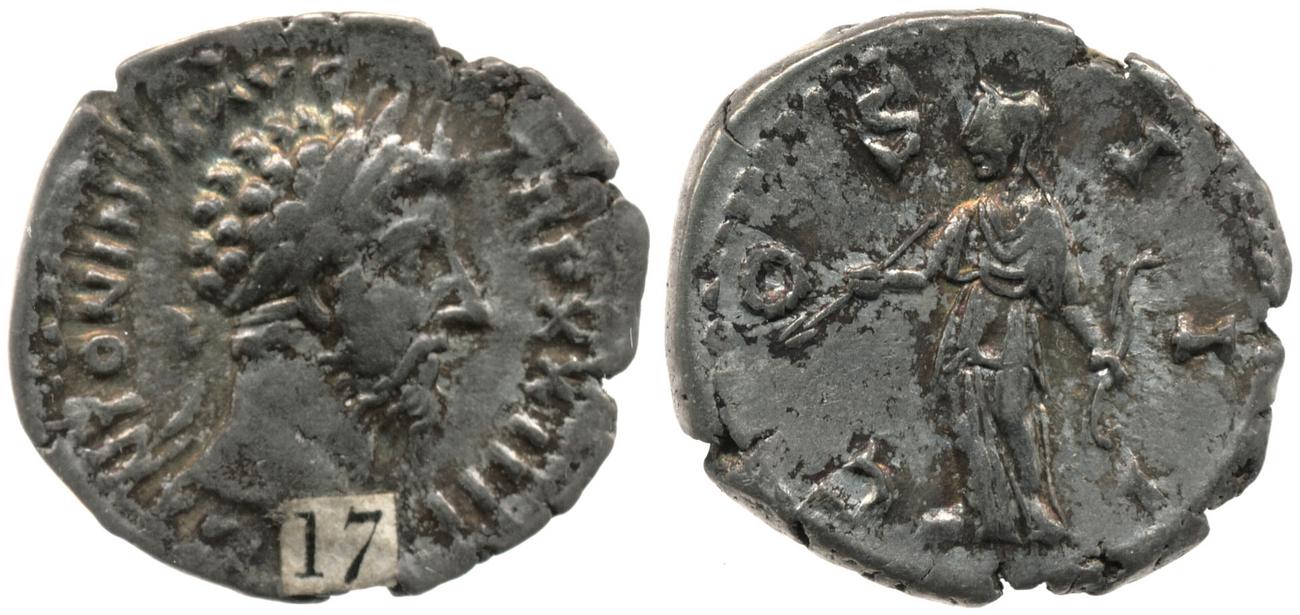 RIC III Marcus Aurelius 212, аверс, bm