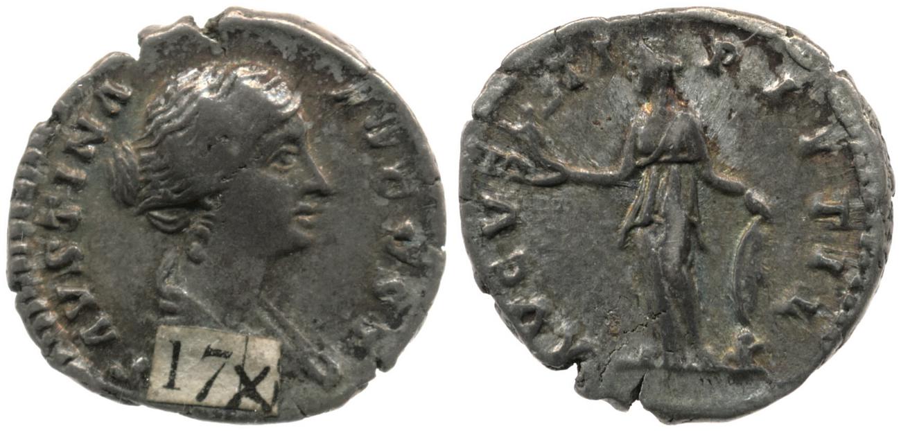 RIC III Antoninus Pius 495A, аверс, bm