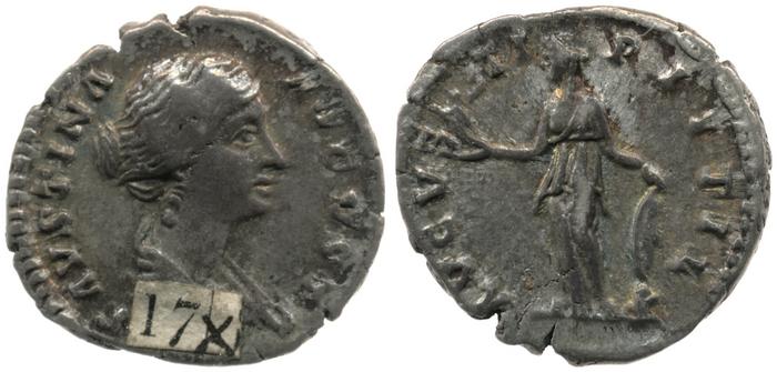 RIC III Antoninus Pius 495A, реверс, bm