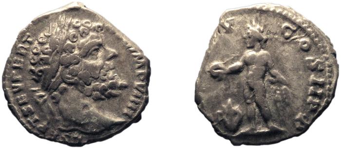 RIC IV Septimius Severus 105, реверс, bm