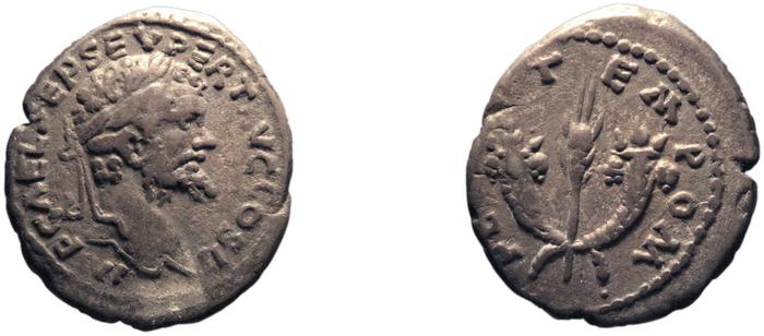 RIC IV Septimius Severus 373, реверс, bm