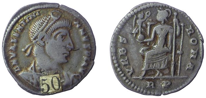 RIC IX Rome 11A, реверс, bm