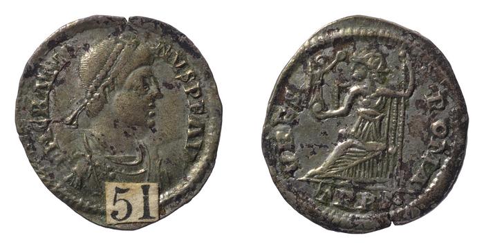 RIC IX Treveri 58A, реверс, bm