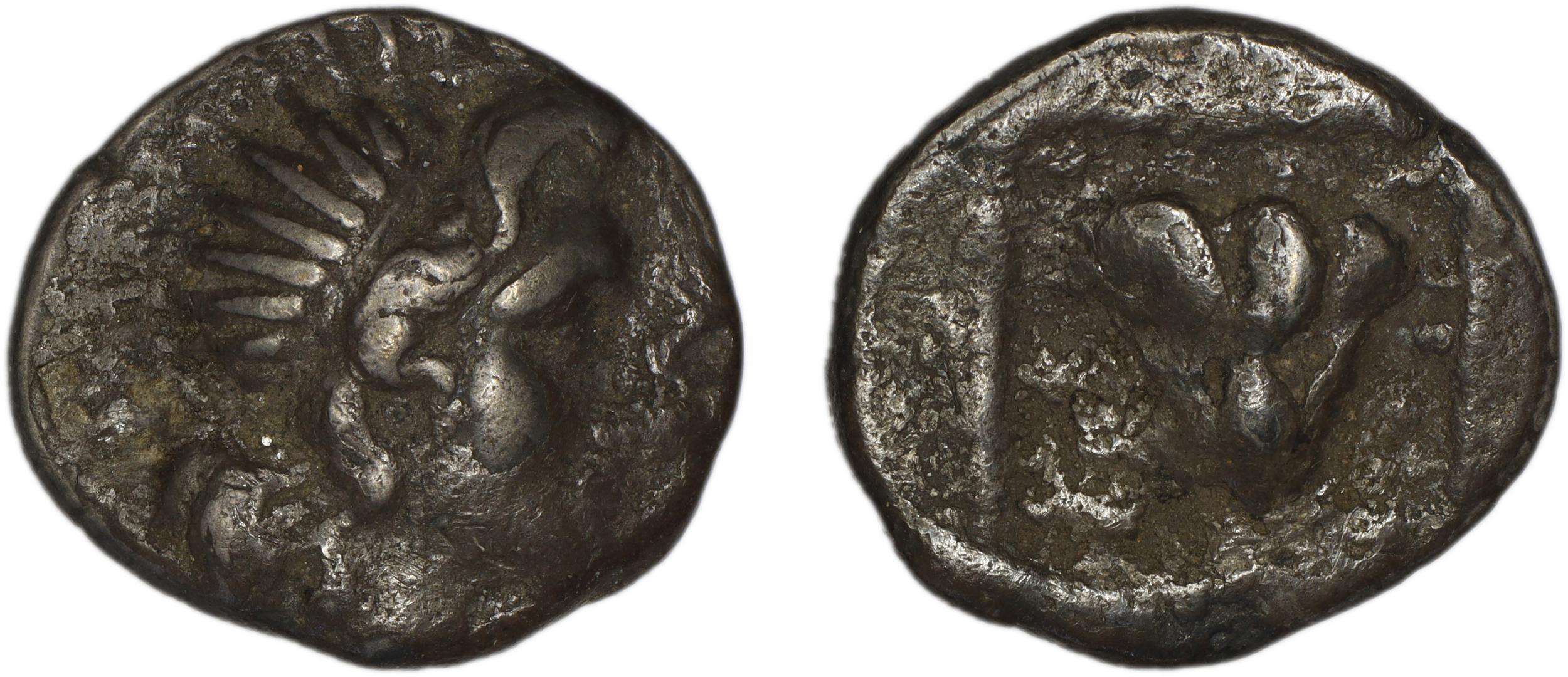 Rhodes Jenkins 1989 Group D drachms, аверс, bm