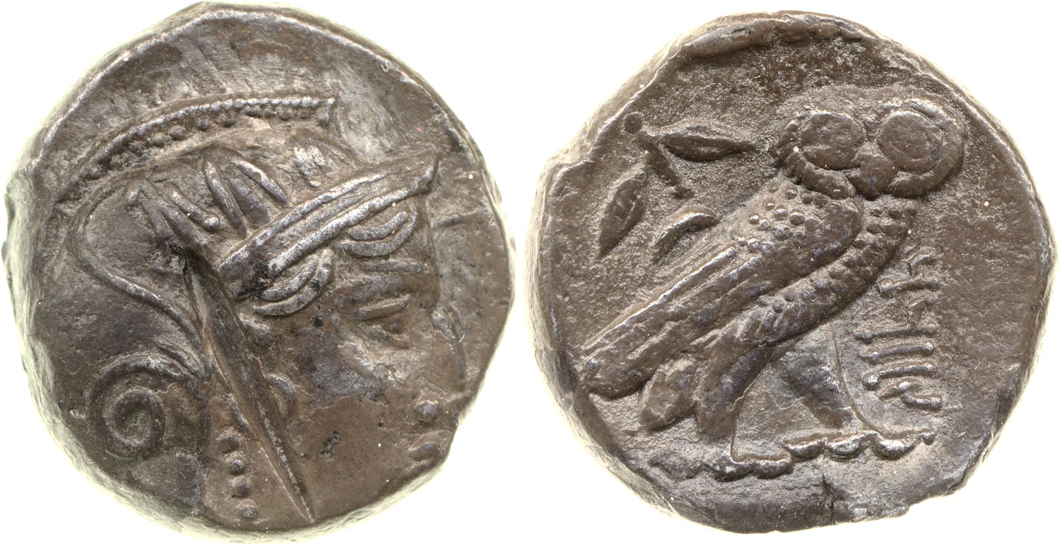 аверс Mazaces Egypt van Alfen 2002 VI Athenian imitations